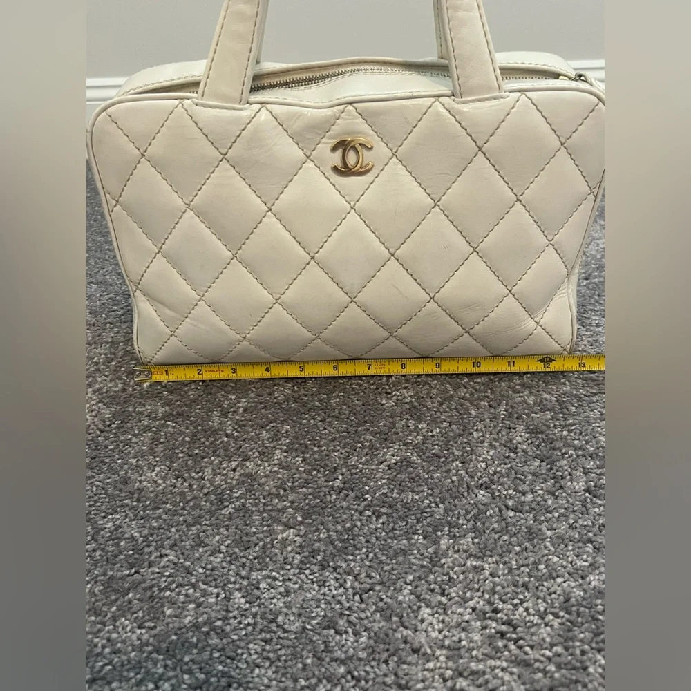 Chanel Bowler Bag w/Gold Hardware - Picture 9 of 17